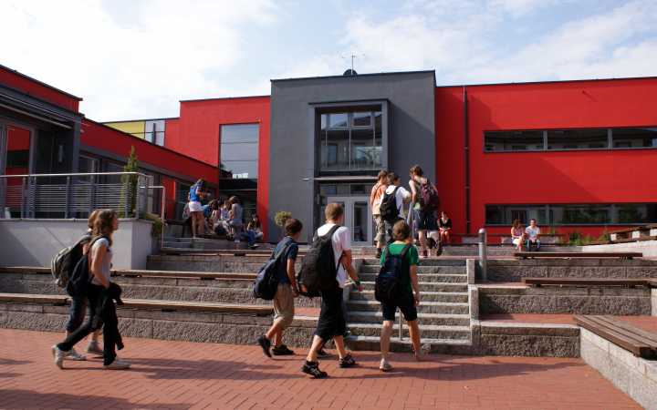 Modern Campus and historical buildings