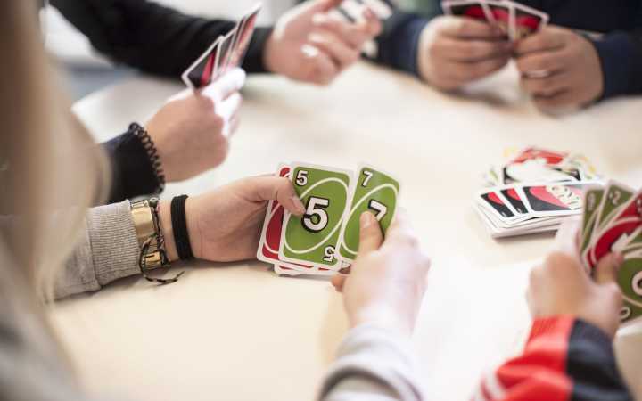 Kartenspiel - Hände